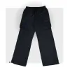 Baggy Cargo Pants Black sold by American Stitch
