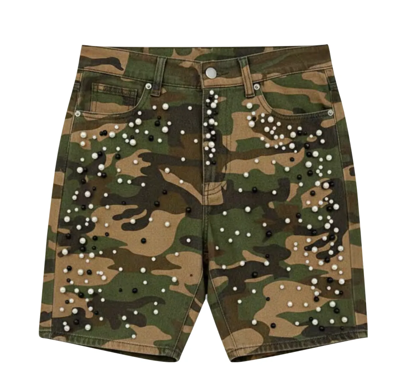 Camo Pearl Denim Shorts (Pre-order) sold by American Stitch product image thumbnail 3