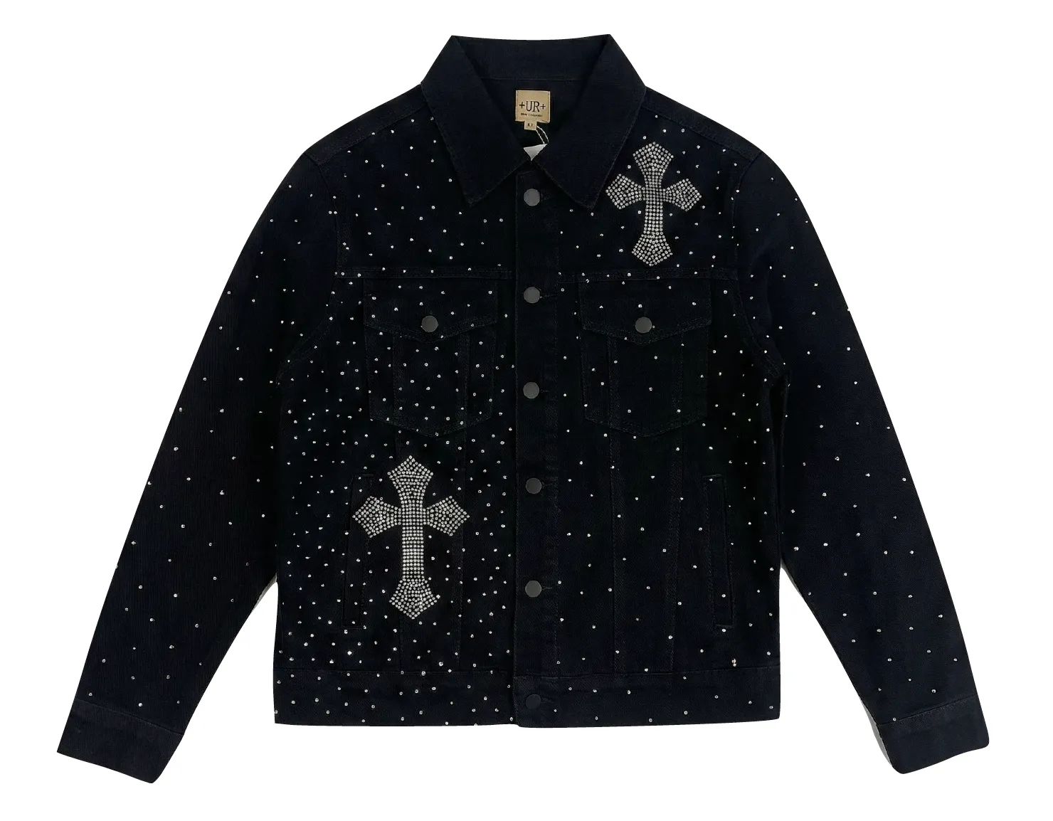 Cross Denim Jacket Black (Pre-order) sold by American Stitch product image thumbnail 3