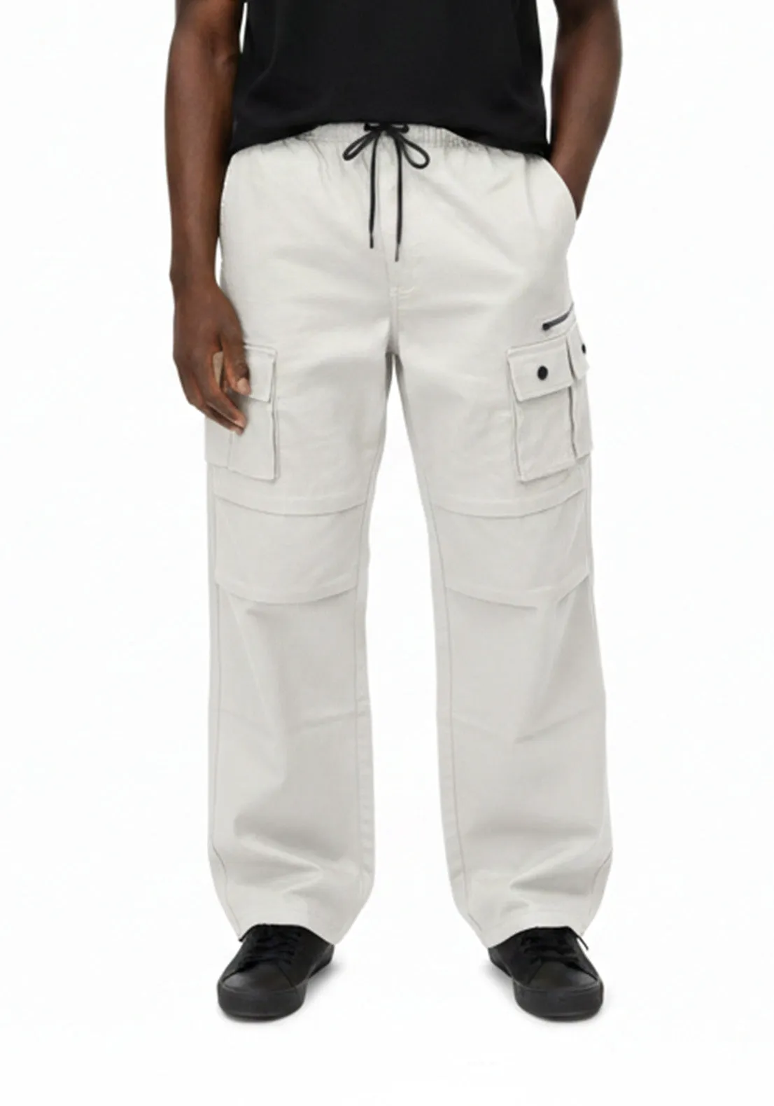 4 Pocket Cargo Pants Gray sold by American Stitch