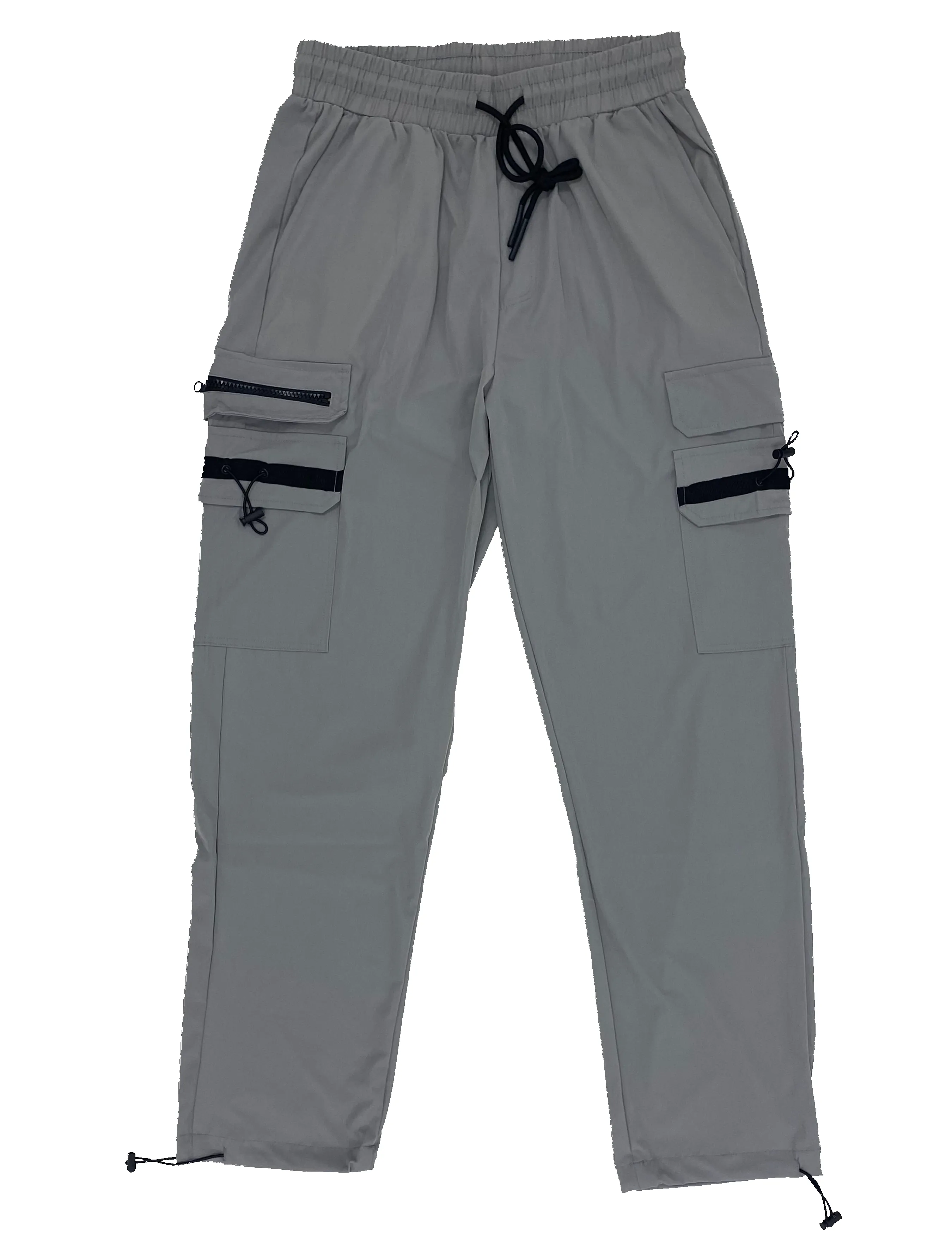 Grey Techwear String Joggers sold by American Stitch