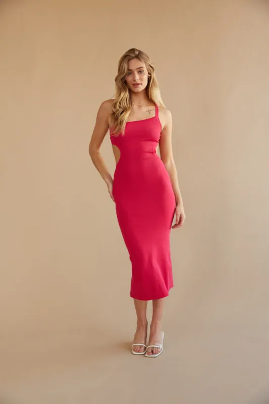Baywatch Ribbed Midi Dress sold by American Threads