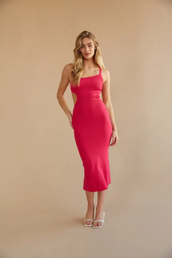 Baywatch Ribbed Midi Dress sold by American Threads