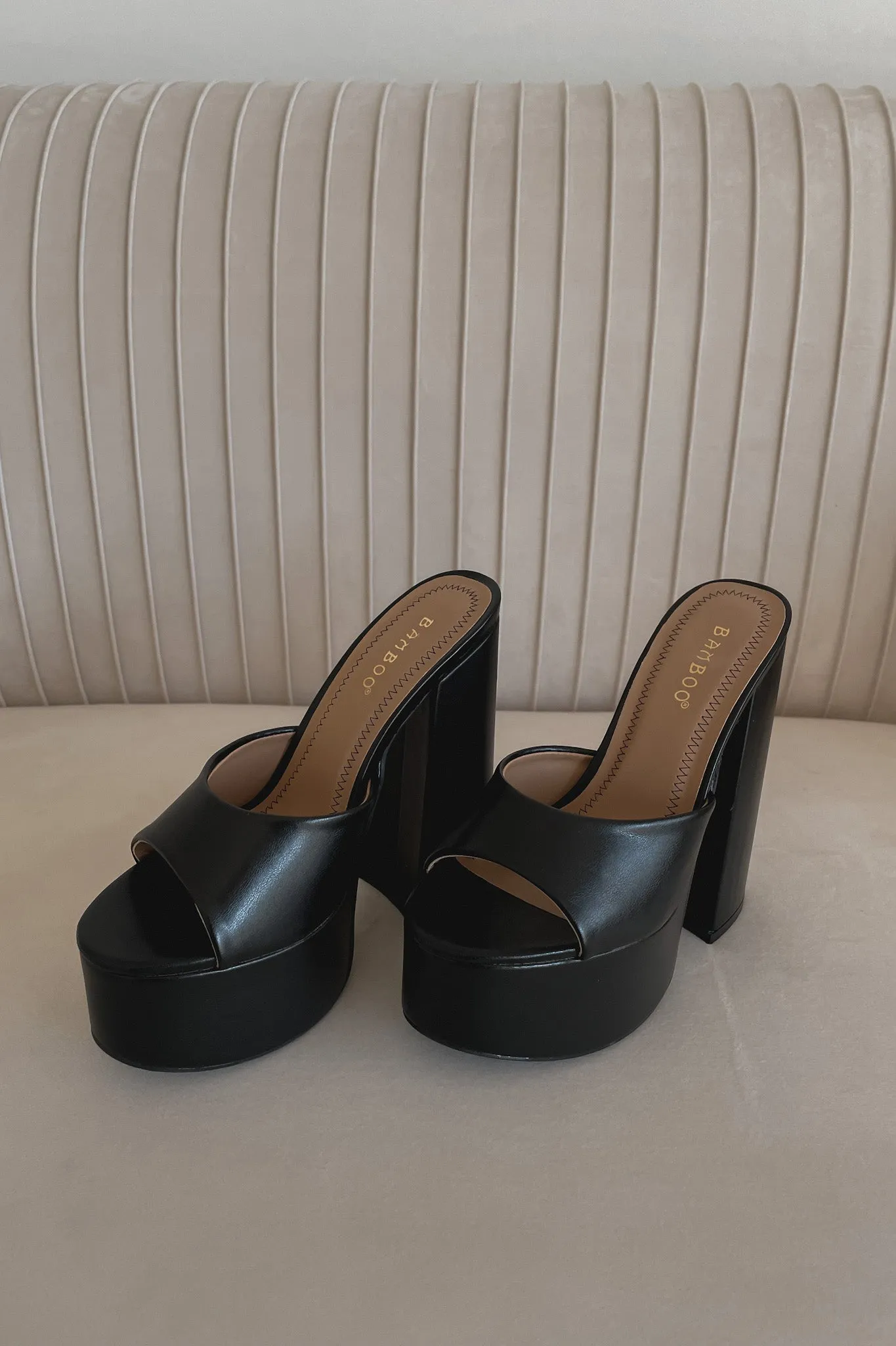 Elle Heeled Platform Sandal sold by American Threads product image thumbnail 3