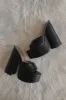 Elle Heeled Platform Sandal sold by American Threads