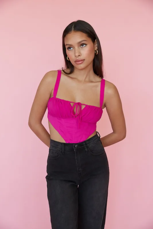 Daphne Corset Crop Top sold by American Threads