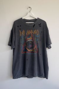 Def Leppard Distressed Vintage Tee sold by American Threads