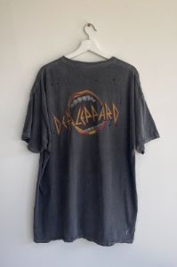 Def Leppard Distressed Vintage Tee sold by American Threads