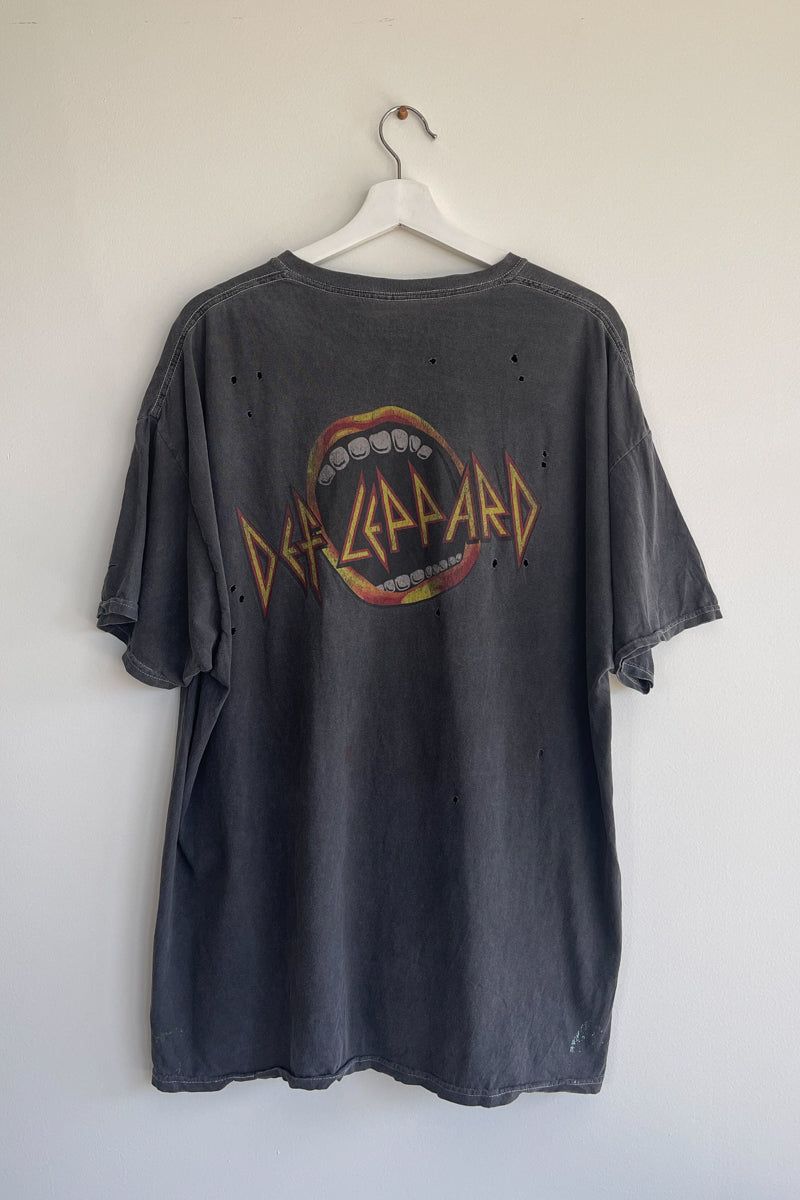 Def Leppard Distressed Vintage Tee sold by American Threads product image thumbnail 2