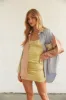 Sabine Satin Bustier Mini Dress sold by American Threads