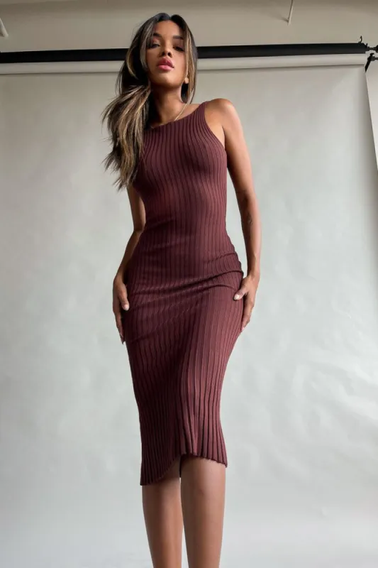 Hadassah Open Back Midi Dress sold by American Threads