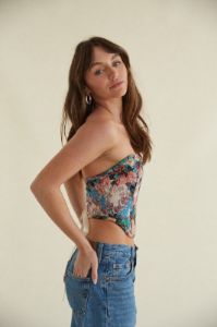 Issy Tapestry Corset Top sold by American Threads