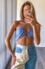 Maui Linen Wrap Tie Top sold by American Threads