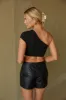 Westwood Faux Leather Envelope Skort sold by American Threads
