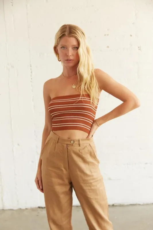 Rosalie Striped Tube Top sold by American Threads