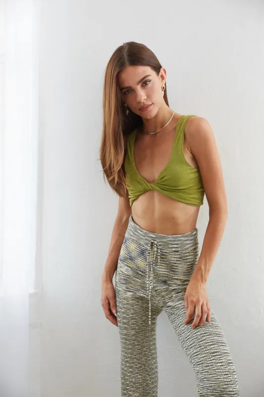 Mattie Twist Crop Tank sold by American Threads
