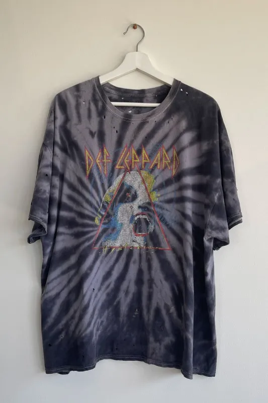 Def Leppard Tie Dye Vintage Tee sold by American Threads