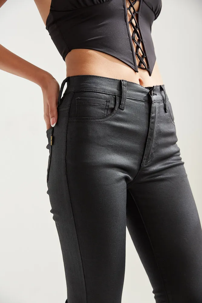 Kim High Rise Flare Jeans sold by American Threads