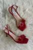 Steve Madden Rosalea Floral Patent Heel sold by American Threads