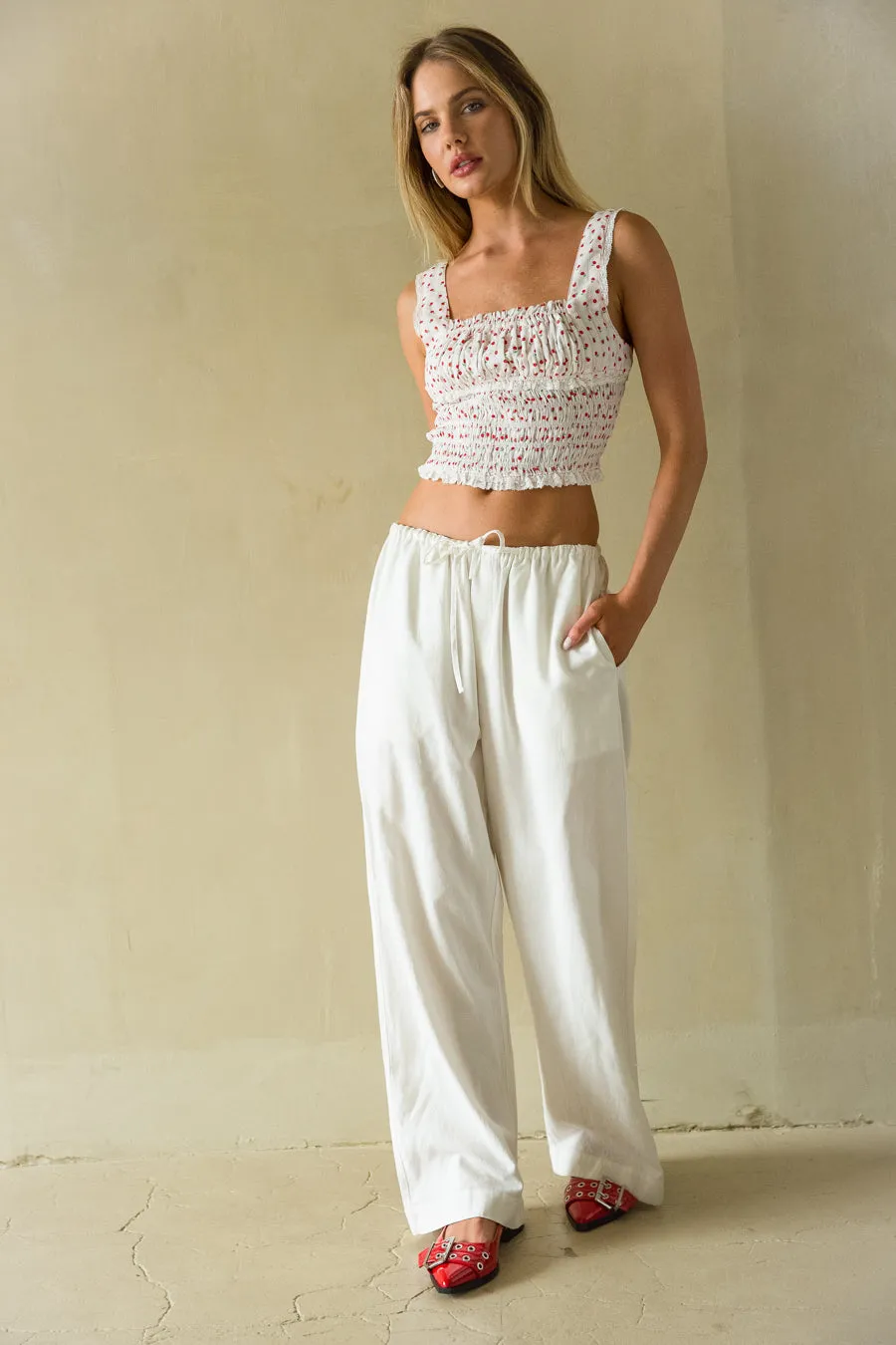 Posie Picnic Smocked Top sold by American Threads product image thumbnail 4