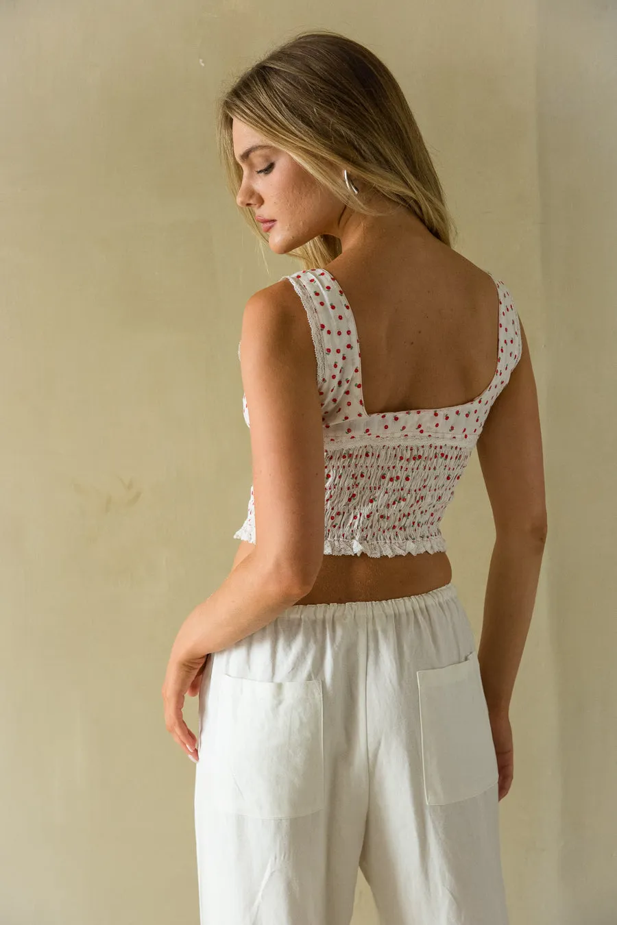 Posie Picnic Smocked Top sold by American Threads product image thumbnail 2