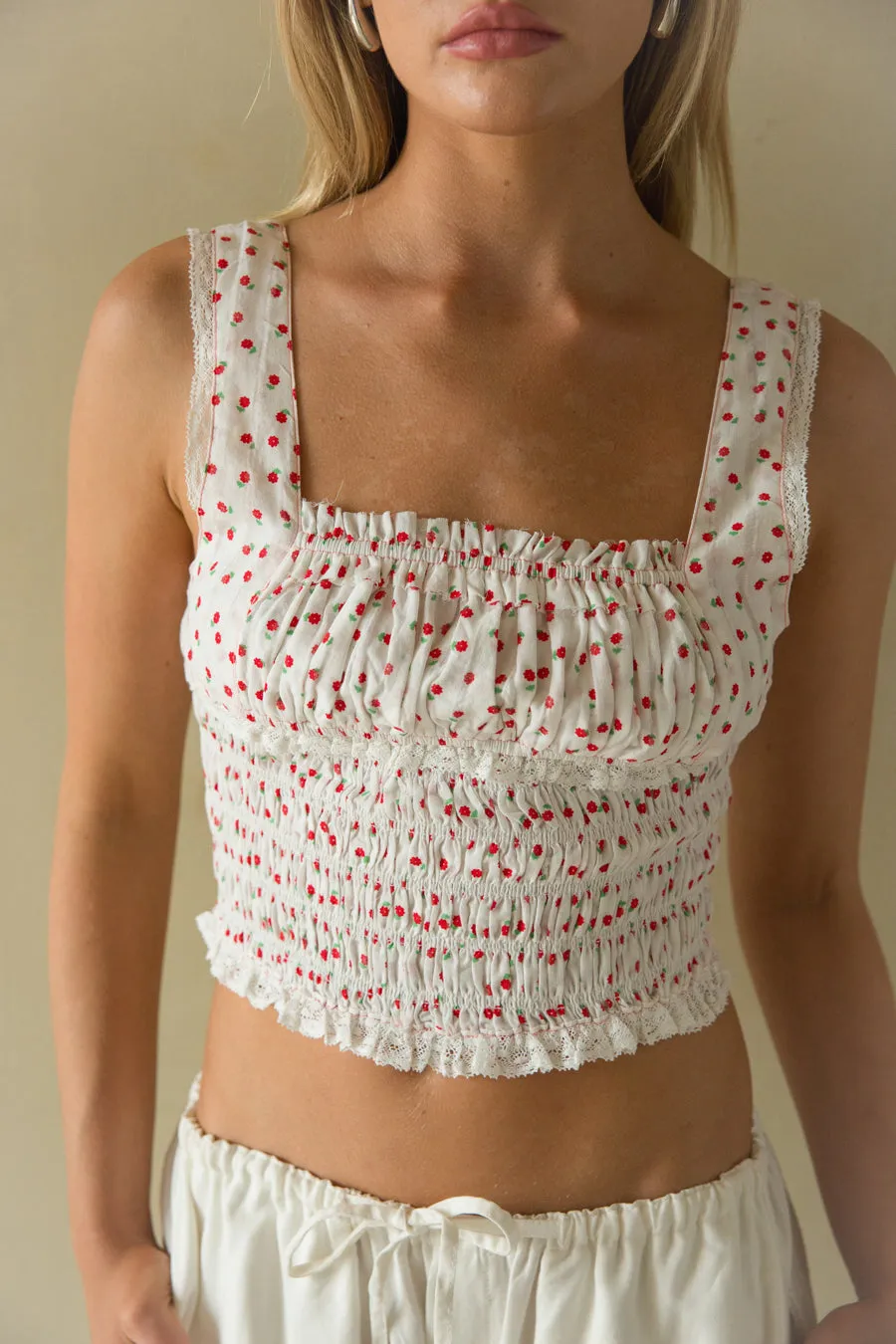Posie Picnic Smocked Top sold by American Threads product image thumbnail 5