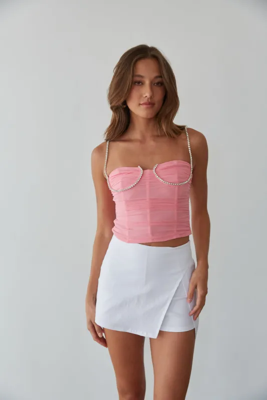 Jordy High-Rise Envelope Skort sold by American Threads