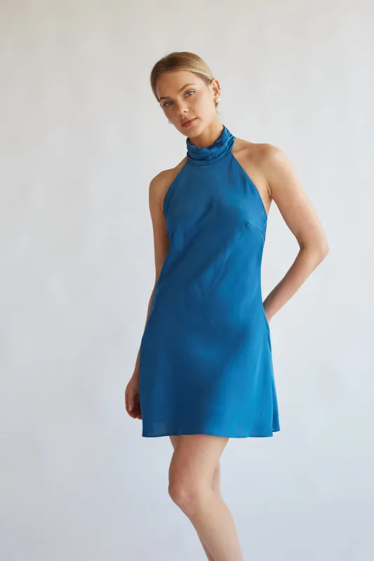 Alice Halter Neck Mini Dress sold by American Threads