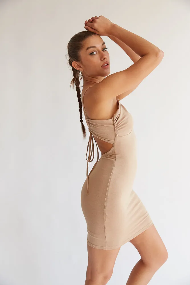 Isadora Halter Mini Dress sold by American Threads product image thumbnail 3