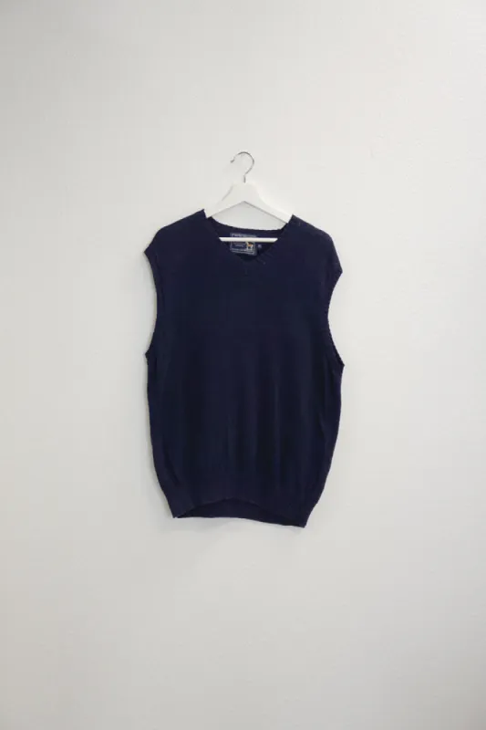 Drew Polo Sweater Vest made by Vintage