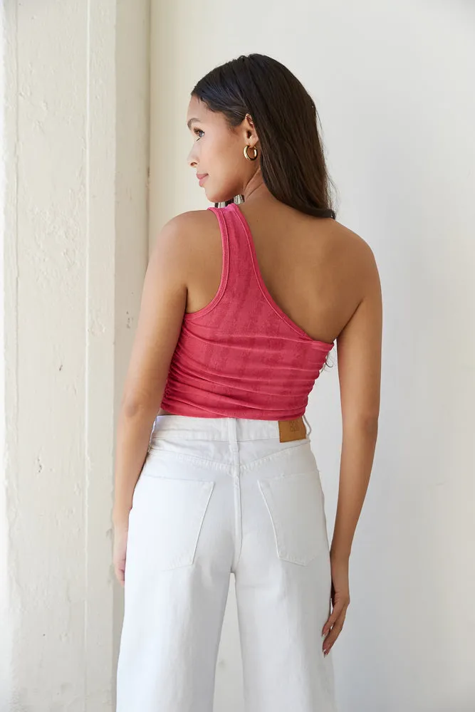 Gemma Slinky Crop Top sold by American Threads product image thumbnail 4