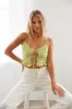 Tilly Ruffle Tie Crop Top sold by American Threads