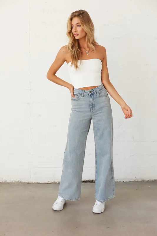 Summer Vintage Puddle Jeans sold by American Threads