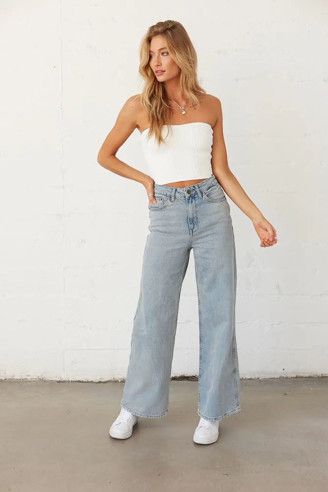 Summer Vintage Puddle Jeans sold by American Threads