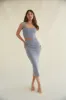Jacqueline High-Rise Knit Midi Skirt sold by American Threads
