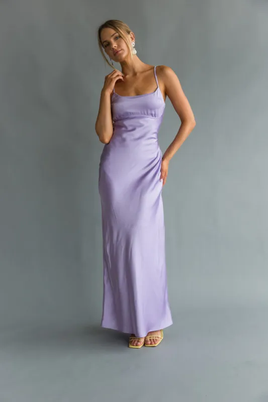 Emryn Open Back Maxi Dress sold by American Threads