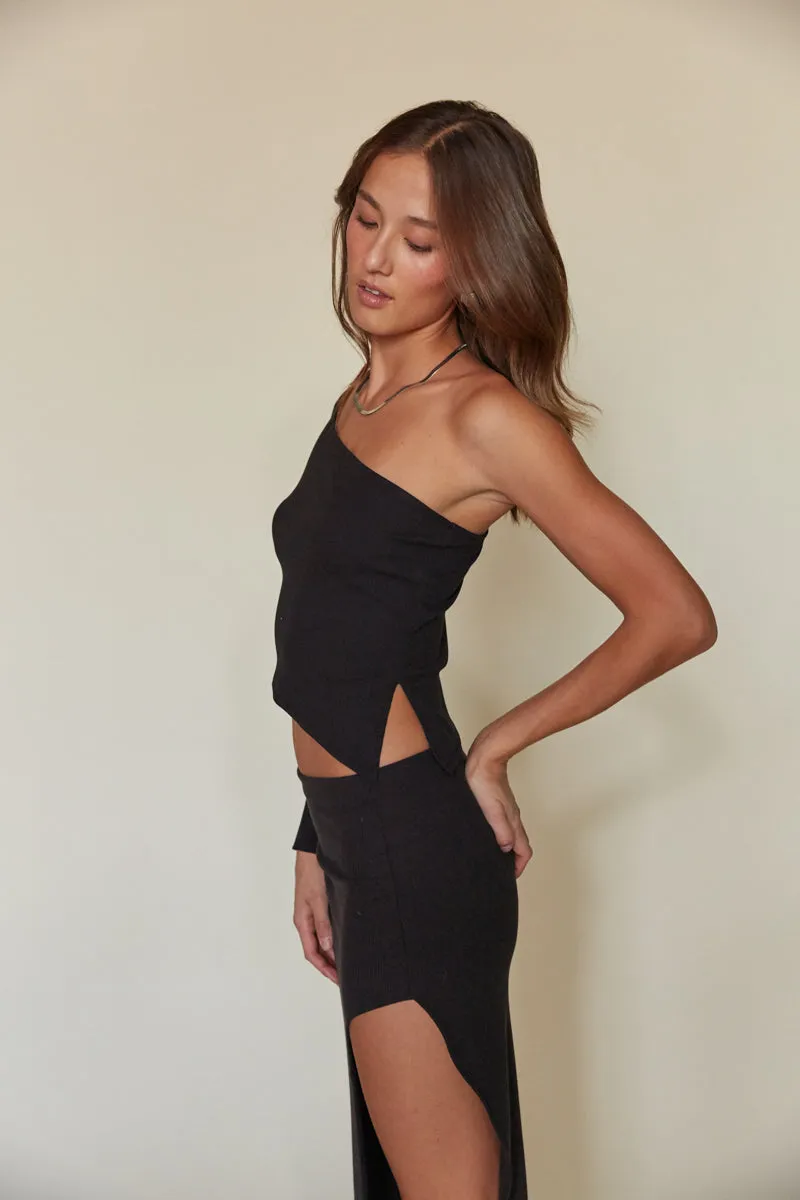 Brynlie Asymmetrical One Shoulder Top sold by American Threads product image thumbnail 3