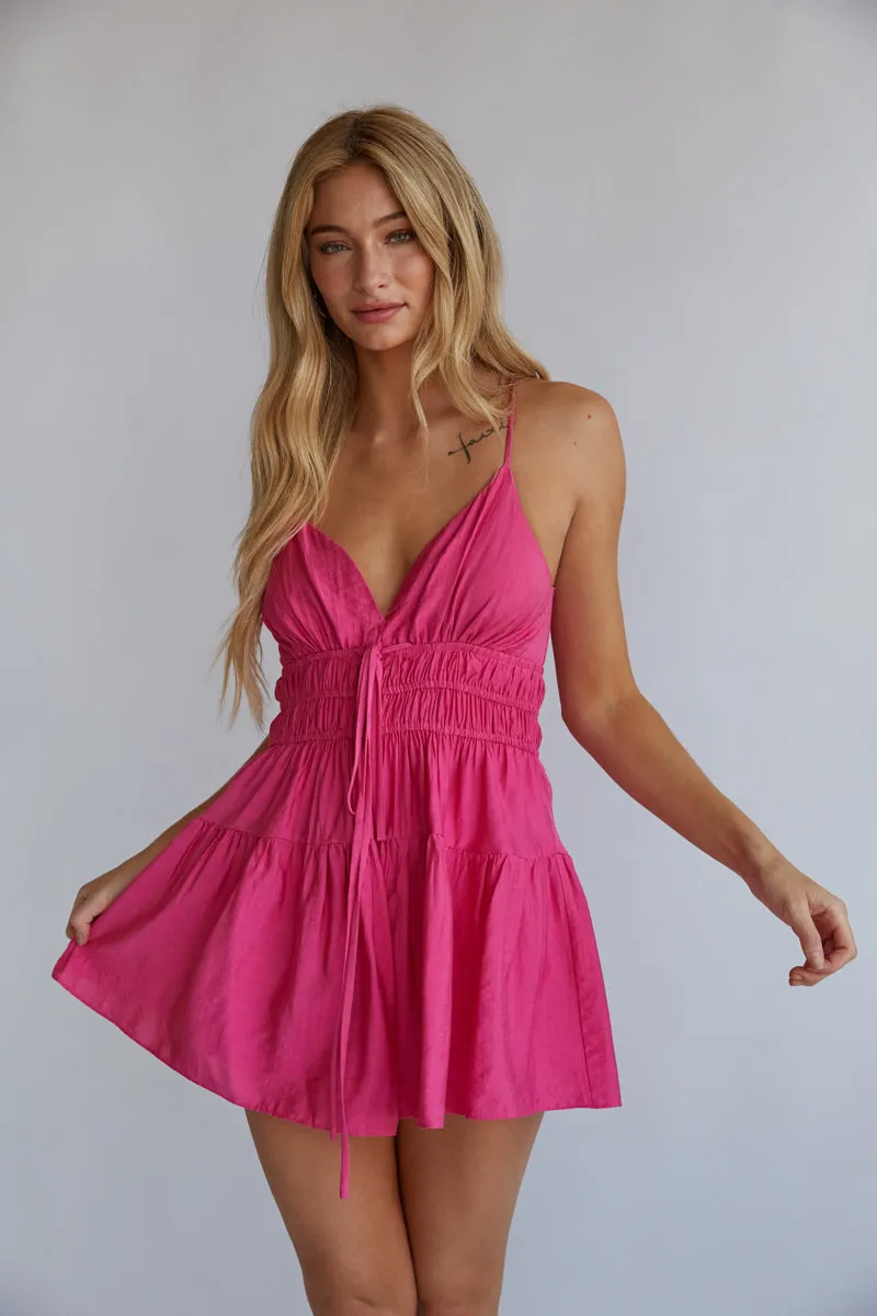 Madelyn Open Back Romper sold by American Threads product image thumbnail 2
