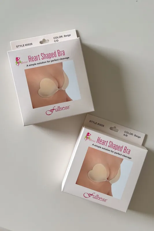 Heart Shaped Sticky Bra sold by American Threads