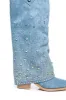 Azalea Wang Mellow Denim Western Boots sold by American Threads