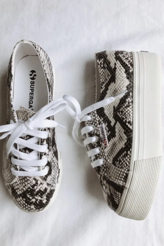 2790 Platform Sneakers in Snakeskin sold by American Threads