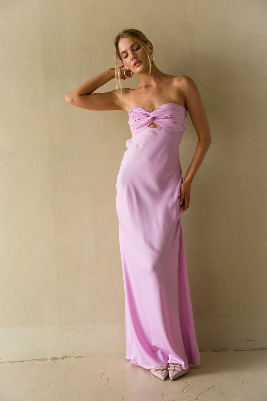 Kira Open Back Maxi Dress | Parallel