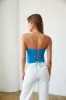 Margaux Satin Corset Top sold by American Threads
