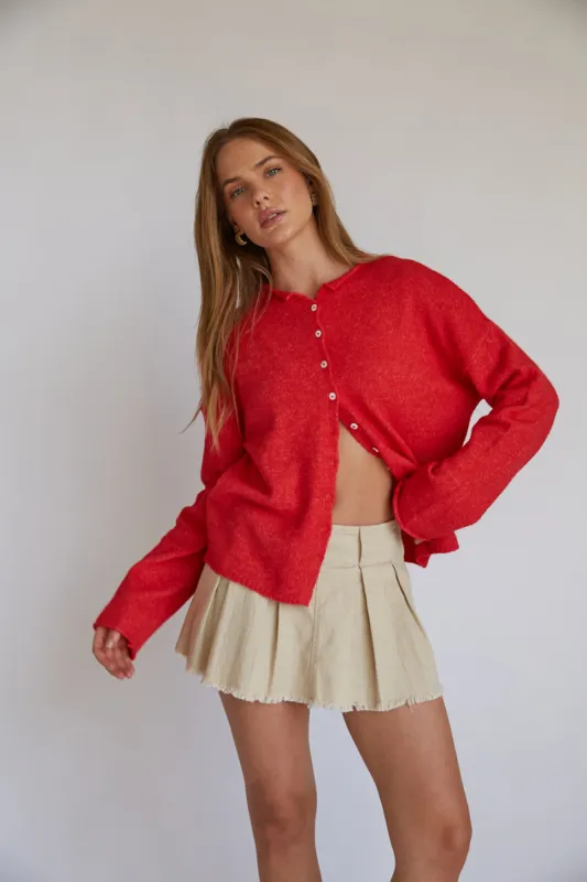 Frances Button Up Cardigan made by American Threads