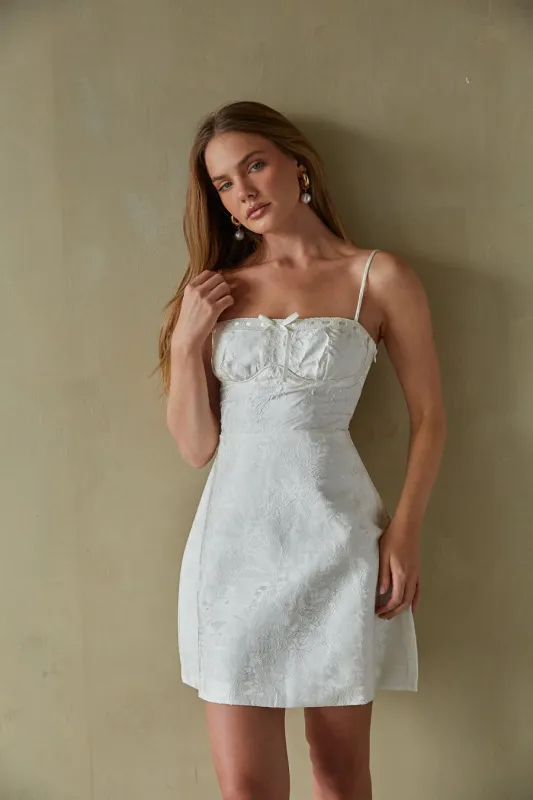 Juliet Jacquard Mini Dress sold by American Threads