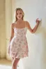 Alina Floral Tie Back Mini Dress sold by American Threads