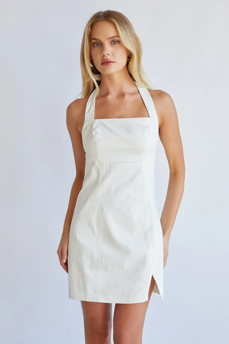 Flora Halter Mini Dress sold by American Threads product image thumbnail 2