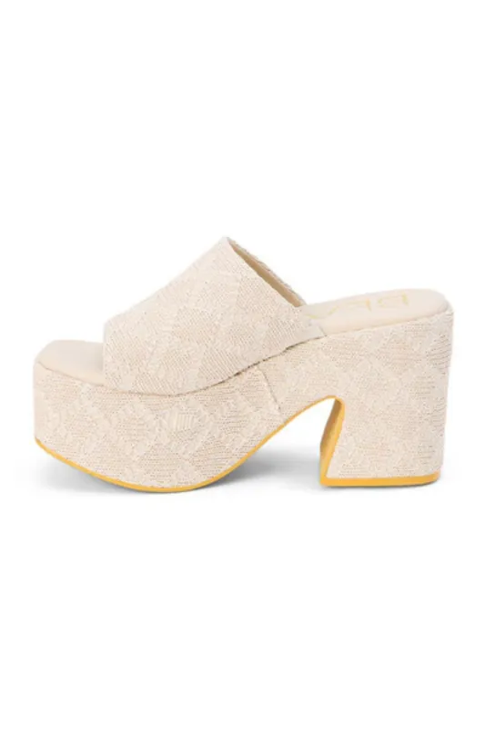 Como Platform Heel sold by American Threads