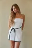 Maisie Contrast Mini Dress sold by American Threads