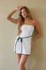 Maisie Contrast Mini Dress sold by American Threads
